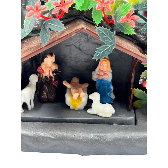 Set of 4 small vintage Christmas Holidays decorations - Picture 6 of 13